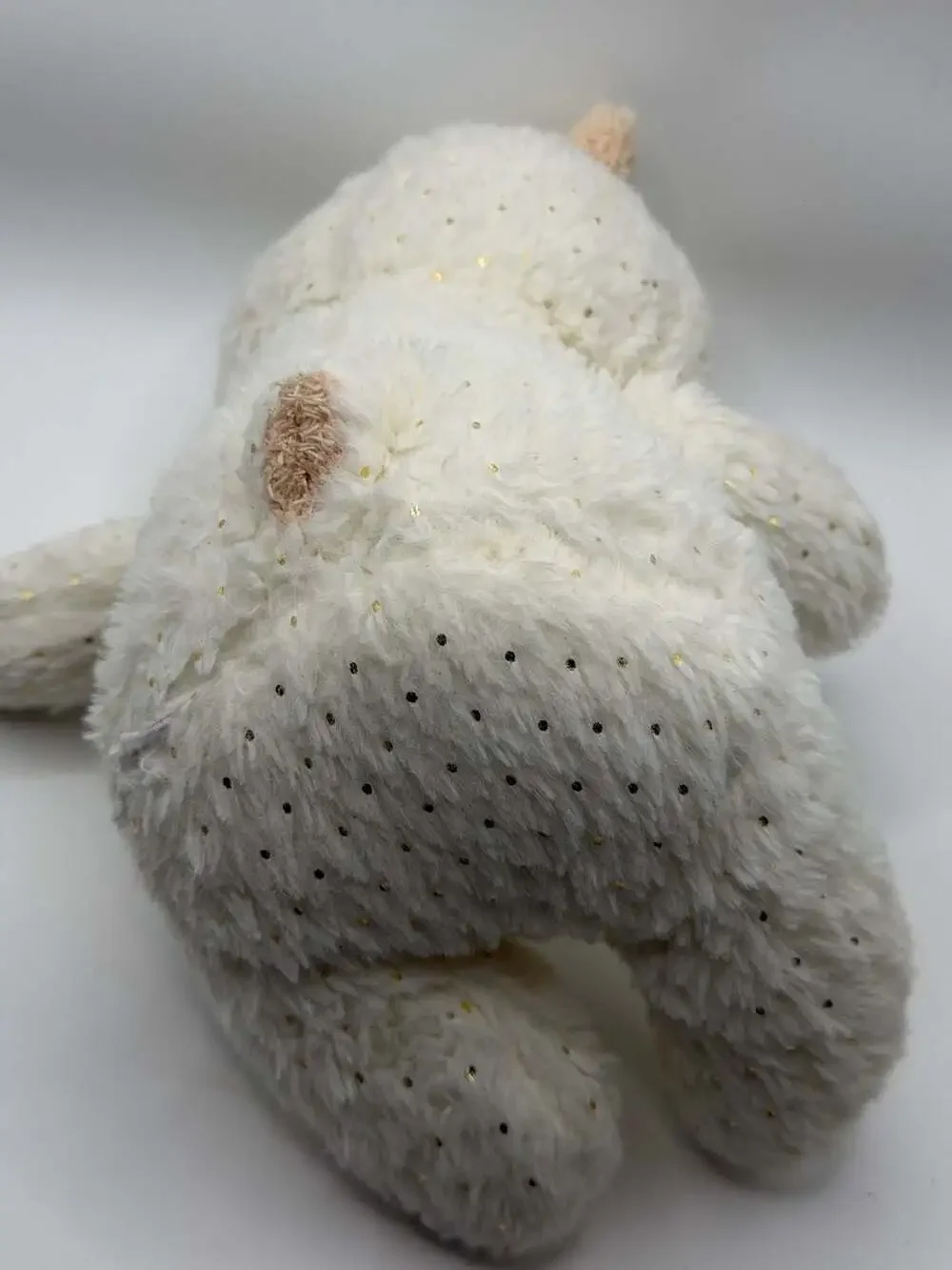 Pottery Barn Kids Luxe Plush Collection Sleepy Lamb Stuffed Animal